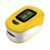 Fingerpulsoximeter Sport, SpO₂ & Pulsfrequenzmessgerät mit OLED-Display, tragbar für Training, Wandern und Freizeit (Gelb, 1 Stück)