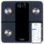 Vitafit Personenwaage, Körperfettwaage mit App, 182 kg, professionelle Fabrik seit 2001, Personenwaage mit Bluetooth, Körperwaage, Körperanalysewaage für Körperfett, BMI, Muskelmasse, schwarz