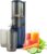 Slow Juicer Kleiner Entsafter 200 W, Kaltpresse mit 80 mm Einfüllschacht – Slow Juicer Gemüse und Obst für hohe Saftausbeute, BPA-frei & leicht zu reinigen – Saftmaschine für ganze Früchte