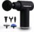 Massagepistole mit Wärmefunktion, Elektrisches Massagegerät, Mini Massage Gun mit Wärme und Kälte, 6 Stufen & 6 Köpfe, USB-C Wiederaufladbar, Ultra Leise 3200 U/min für Schulter/Körper/Rücken