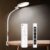 Tageslicht-Schreibtischlampe, verstellbare Schwanenhalslampe, 5 Farbtemperaturen und 5 Helligkeitsstufen, Tageslichtlampe, 10.000 Lux für Zuhause, Büro