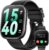 Smartwatch Damen Herren, 1.83″ HD Fitnessuhr mit Telefonfunktion, Fitness Tracker mit SpO2 Pulsmesser Schlafmonitor Schrittzähler, 110+ Sportmodi Sportuhr, IP68 Wasserdicht Smart Watch für Android iOS