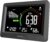 CO2-Messgerät WL1028 mit Uhr – Luftqualitätsmonitor, CO2-Sensor (400–5000 ppm), Temperatur und Luftfeuchtigkeit, Farbdisplay, CO2-Alarm, Batterie und USB, Stand- oder Wandmontage