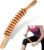 Massagerolle aus Holz, Faszienstab Holz aus Buchenholz, Faszienrolle mit Griff – Cellulite-Massagegerät Maderotherapie Lymphdrainagegerät