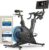 Sportstech Heimtrainer + 10,1″ Touch Display – Deutsche Qualitätsmarke – APP mit Live Workouts & Kursen Fitnessbike mit patentierter LED Technologie, Ergometer, sBike