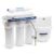 Naturewater NW-RO50-NP35 Umkehrosmoseanlage 190 L/Tag, 5-stufiges Trinkwasserfiltrationssystem, Osmoseanlage mit Behälter