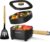 Audecook Elektrischer Hot Pot mit Dampfgarer, 2 l/20 cm, antihaftbeschichtete elektrische Pfanne mit Keramikglasur, tragbarer Multikocher für Ramen, Steak, Ei, Haferflocken, Suppe, 350 W/800 W (schwarz)