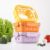 QuaLife Glas-Lunchbox-Set 3 x 640 ml mit Silikon-Schutzbeschichtung und Glasdeckel, auslaufsicher, Meal-Prep-Behälter aus Borosilikatglas, stapelbar, mikrowellen-, ofen- & spülmaschinenfest, BPA-frei