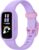 BIGGERFIVE Vigor 3 Kinder-Fitness-Armbanduhr mit AMOLED-Display ohne App und ohne Smartphone, 3ATM wasserdicht, Herzfrequenzmesser, Schlaftracker, Fitnessuhr, Sportuhr, Schrittzähler für Mädchen 5-12 Jahre, Lila