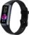 MORELOCO Fitness-Tracker Smartwatch für Herren und Damen, 24-Stunden-Herzfrequenz- und Schlaf-Tracking, Blutsauerstoff-Tracking, 20+ Sportmodi, 1,1 Zoll AMOLED-Display, Schrittzähler, IP67 wasserdicht für iOS Android (schwarz)