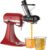 Entsafter-Aufsatz für KitchenAid-Standmixer, Entsafter zum Kaltpressen, Entsafter-Aufsatz mit Doppelfüllfutter, Entsafter-Aufsatz für KitchenAid