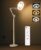LED-Stehleuchte, 36 W, stufenloses Dimmen, 3000 K – 6500 K, frei drehbares Fotolicht, interne Verkabelung, Fülllicht mit Fernbedienung und stabiler Basis mit 177 cm Ständer für Live-Streaming/Lesen/Basteln