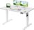 Homall Höhenverstellbarer Schreibtisch mit USB-Buchse, 120 x 60 cm, Computer-Stehpult, ergonomischer Home-Office-Tisch (120 x 60 cm, weiß)