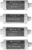 Bernstein 4x Wasserfilter für Dusch-WC 1102 Basic, 1102 Pro+, 1102 Premium und 1104 Basic, 1104 Pro+ Kalkschutzfilter für sauberes Wasser und längere Lebensdauer