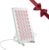 Nanoleaf Rotlichtlampe, Infrarottherapie für Körper und Gesicht, 160 LEDs (Rot 630 + Nahinfrarot 850 nm), Rotlichttherapie-Panel mit 4 Intensitätsstufen, Timer, Brille + Ständer