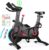 Bluearth Heimtrainer, leiser Magnetwiderstand, Heimtrainer-Fahrrad für Cardio-Training zu Hause, max. 150 kg, magnetisch schwarz
