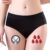 Periodenunterwäsche für Damen, Damen, Menstruation, Postpartum, Baumwolle, Periodenunterwäsche, Inkontinenz (1 Packung, XS)