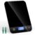Digitale Küchenwaage, 15 kg, hochpräzise 1 g/0,1 oz, elektronische Küchenwaage, professionell mit Hartfunktion, Lebensmittelwaage, Präzisionswaage Küche mit Tara-Funktion, Batterien im Lieferumfang enthalten (Lebensmittelwaage)