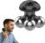 Elektrisches Mini-Handmassagegerät für sanftes Vibrationsmassagegerät, ideal für Rücken, Nacken, Arme und Beine, mit LED-Licht, tragbar
