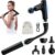 Vatertagsgeschenk:50cm Massagepistole Rücken für Volle Reichweite&Deep Tissue Massagegerät gegen Verspannungen,3-Stufiges Gehäuse,7kg Kraft Turbo-Perkussion,4 Köpfe,Leise,USB-C Schnelllade