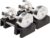 Verstellbares Hantelset von BRAINGAIN 23,5 kg / 32,5 kg / 41,5 kg – Jetzt mit 34 mm Gen 4-Griff – Gewichte in 1 Sekunde wechseln – Platzsparendes Homegym – Mehrere Gewichte in einem – Chrom/Schwarz