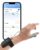 Wellue Checkme O2 Max Bluetooth-Pulsoximeter mit Aufzeichnung, 72 Stunden Akkulaufzeit, Sauerstoffsättigungsmessgerät, Handgelenk, Blutsauerstoffmessgerät, tragbarer Schlafmonitor mit App & PC-Bericht