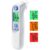 Digitales Infrarot-Ohrthermometer für Babys, Erwachsene und Senioren – Präzise Alterserkennung, farbcodiertes Display, 21 x Hygienekappen, 1-Sekunden-Messung & Fieberalarm (weiß)