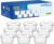 EVERSPRING Wasserfilter kompatibel mit Brita Maxtra+, Maxtra Plus, Mavea, Anna Duomax, Filtration zur Kalkentfernung, reduziert Verunreinigungen, 9 Stück
