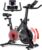 LIFERUN Heimtrainer Fahrrad Magnetwiderstand, Leise Spinning Bike Indoor mit Pulsmessung, LCD-Monitor, einstellbare Sitze, Tablet-Halterung, Stationäres Bike Hometrainer für Kardiotraining Zuhause