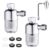 2 Stück Wasserfilter Dusche, Wassersystem-Vorfilter, wiederverwendbarer Filter, 1/2 Zoll Warmwasserbereiterfilter, filtert effektiv Verunreinigungen im Wasser, Duschkalkfilter für Wasserhahn