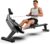 JOROTO Heimrudergerät – Leises magnetisches Rudergerät mit exklusiver App | 16 Widerstandsstufen | Dual-Rail-Design | Bis 150kg | Ideal für Heimtraining (Schwarz)