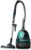 Philips FC9555/09 PowerPro Active beutelloser Staubsauger (900 W, 1,5 L Staubvolumen, inkl. Mini-Turbo-Saugbürste, Hartbodendüse)
