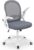 naspaluro Bürostuhl, ergonomischer Schreibtischstuhl mit atmungsaktiver Netzpolsterung, klappbare Armlehnen, höhenverstellbarer Computerstuhl, leichter Stuhl, 360°-Drehstuhl, dunkelblau