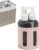 Reiseflaschenset | 4 in 1 nachfüllbar, leer mit Sprühflasche, nachfüllbare Flaschen für persönliche Hygieneprodukte, für Camping, Outdoor, Reisen, Urlaub, Hotel, Damen, Shampoo,