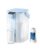 Waterdrop Instant elektrischer Wasserfilterkrug, 3,5 l, 3-Monats-Wasserfilter, Trinkwassersystem für den Außenbereich, reduziert Chlor, Blei, Quecksilber, PFAS, PFOA/PFOS, Hellblau (reduziert TDS nicht).