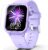 Smartwatch Kinder Fitness Tracker Uhr Digitale Fitnessuhr mit Schrittzähler, 24/7 Puls, IP68 Wasserdicht, Schlafmonitor, Wecker, Geschenk für Kinder Mädchen Jungen 6-16 (Lila)