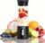 Tragbarer Mulli-Mixer mit Reisedeckel – 500 ml, per USB wiederaufladbar, persönlicher Smoothie- und Protein-Shake-Maker, 6 Klingen für Sport, Reisen, Fitnessstudio und Zuhause