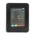 Luftqualitätsmonitor, CO2 TVOC HCHO PM2,5 PM10 Innenluftqualitätstester für Zuhause, mit LCD-Hintergrundbeleuchtung, USB wiederaufladbar (SCHWARZ)