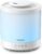 Homvana Schlafzimmer-Luftbefeuchter, 1,5 l Top-Fill-Kühlnebel, kleiner Luftbefeuchter Baby, Aroma-Diffusor, ätherische Öle, Duftöl, Aromatherapie, Ultraschall-Vernebler, Raumduft-LED-Diffusor, BPA-frei