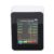 Luftqualitätsmonitor, CO2 TVOC HCHO PM2.5 PM10 Innenluftqualitätstester für Zuhause, mit LCD-Hintergrundbeleuchtung, USB wiederaufladbar (weiß)