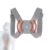 Haltungstrainer Rücken mit Vibration, Rückenhaltungskorrektur für Kinder, Männer und Frauen, Rückenglätter, elektrischer Rückenstützgürtel, orthopädisch verstellbarer Rückenstabilisator