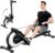 GEARSTONE faltbares Rudergerät, hochwertige magnetisch verstellbare Widerstände, leises Rudergerät, LCD-Bildschirm für Heimfitness Hc-1, HC-1, HC-1