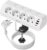 PD 20W Tischsteckdose mit USB C, 4-fach Ecksteckdosenleiste, Schreibtisch mit einzeln schaltbar, FDTEK Ecksteckdose 4000W 16A, Mehrfachsteckdose, Flachstecker, Überspannungsschutz, 2m für Küche, Büro