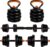 CCLIFE Hanteln 2er Set Hanteln Verstellbares Hantelset 20/25/30/40 kg Profi-Hantel mit Verbindungsgewichten aus Stahlrohr