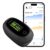 Pulsoximeter mit Bluetooth, Oximeter Fingersauerstoff mit App, Oximeter Finger mit Alarm, Schnellmessung und OLED-Display, Schwarz