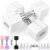 Fragraim 5 kg x 2 verstellbare Hanteln Set für Damen Herren Handgewichte Sets Hanteln verstellbar für Heim-Fitness-Training, Krafttrainingsgeräte