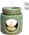 Duftlampen-Teelicht mit Teelichthalter und 2 Stück Duftlampenwachs für Aromatherapie und Wellness-Entspannung, Raumduftlampe für ätherische Öle