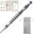 Akupunkturstift, Premium-Akupressurstift aus Edelstahl zur Schmerzlinderung bei Muskelverspannungen, Triggerpunkt-Massagestift, manuelles Reflexzonenmassagegerät