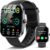Soudorv Smartwatch Herren Damen mit Telefonfunktion, 1,91 Zoll HD Display Fitness Tracker, 1000 mAh Akku, 100 Tage Standby, 110+ Sportmodi, Fitnessuhr, Smartwatch, IPX7 Wasserdicht für iOS