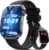 2026 Herren-Smartwatch mit EKG + HRV/BMI/Mikro-Gesundheitscheck/Harnsäure, 2,2-Zoll-Upgrade 3D-gebogenes Display-Gesundheitsuhr mit 24-Stunden-Herzfrequenz-Blutdruck-Körpertemperatur-Schlafmonitor für Android/iOS